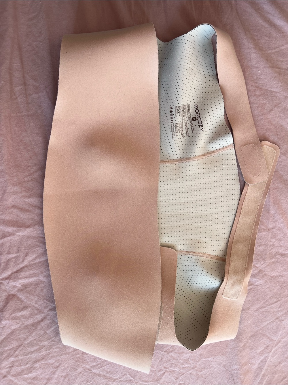 Nude Support Maternity Belly- Pink Comfort Belt